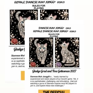PREORDER<BR> Buy 2 - Official <br>Siamese Rulebooks<BR>(2nd Edition)