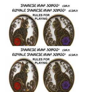 Buy 2 - Official <br>Siamese Mah Jongg® <br>Rulebooks