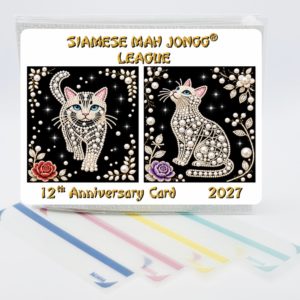 PREORDER<BR>LARGE 2027<br>Siamese Mah Jongg® Kit<br> 4 Highlighters